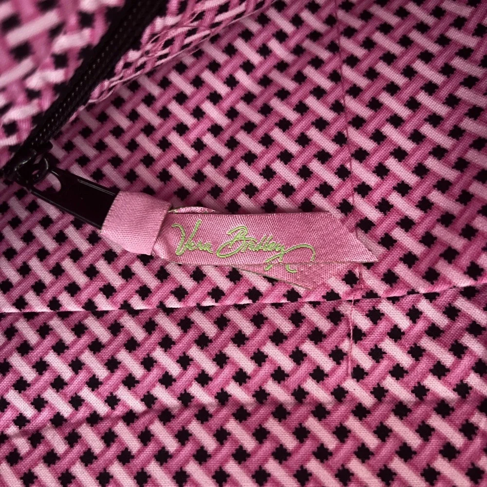 Vera Bradley Elephant Print Tote Bag Purse - Picture 5 of 5